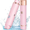 Tondeuse Bikini Femme 2en1 Rechargeable Etanche IPX7 Rasoir Pubien Humide/Sec Epilation Lisse