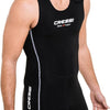 Sous-Combinaison Néoprène 2,5mm CRESSI Apnée Plongée Natation Confortable Protection Thermique Léger Pratique Taille M NOIR