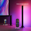 Lampe LED TV, Gaming Smart LED Barres RGB avec Modes Scène, Modes Musique synchronisation musicale, Light Connectée avec App & Télécommande, 42cm