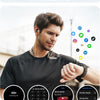 Montre Connectée Bluetooth Ecran 1,27" Fréquence Cardiaque 100 Modes Sport Étanche IP67 NOIR