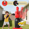 Sac de frappe gonflable stable de 160 cm avec gants de boxe
