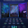 Projecteur Ciel Etoilé LED RGBW Galaxie avec 52 Scènes 18 Bruits Blancs Lumière Etoiles Plafond Alexa Matter Compatible Timer Veilleuse Enfant