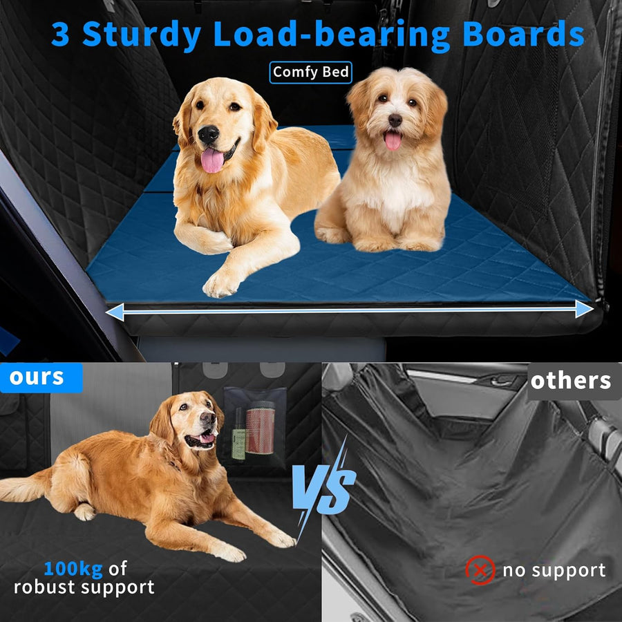 Housse Voiture Chien Siège: Housses Protection pour Chiens - Banquette Arrière Voiture Tansport Imperméable Taille Universelle