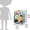 Globe Junior 20cm 300 Cartes avec Dessins et Infos Jouet Ludique Enfant