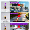 Dashcam Voiture S1 Pro Max 4K+4K Starvis 2 Avant et Arrière, Caméra embarquée 5G Wi-FI Dash Cam GPS 360° HDR Tampon Surveillance de stationnement,Contrôle Vocal Français,LTE en Option Max 1To