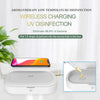 Boite Sterilisateur UV LED Bacterie Virus Chargeur Induction Portable Smartphone