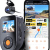 Dashcam Voiture S1 Pro Max 4K+2.5K Starvis 2 Avant et Arrière, Caméra embarquée 5G Wi-FI Dash Cam GPS 360°HDR Tampon Surveillance de stationnement,Contrôle Vocal FrançaisLTE en Option Max 1To