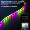 Ruban LED RGBIC 10M Controle App Smartphone Synchronisation Musique
