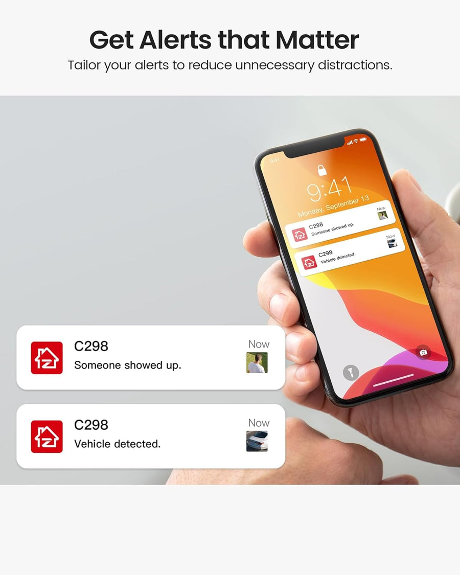 Caméra Surveillance WiFi avec Double Objectif 2MP+2MP, Caméra Motorisée Extérieure, 360° Vue Détection Humaine/Véhicule, Audio Bidirectionnel, Sirène Alarme, Vision Nocturne en Couleur