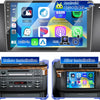 Autoradio 4G+64G Android 15 pour BMW Série 5 (X5 / E39 / M5 / E53) 1996-2003 avec écran Tactile de 9 Pouces, Radio 2 DIN avec sans Fil Carplay Android Auto Radio FM/RDS BT GPS WiFi + Caméra+MIC
