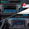Autoradio 2DIN, 7" Radio Voiture pour VW Golf, Passat, Seat, Touran, Skoda, CarPlay & Android Auto, Commandes au Volant, Écran Tactile & Boutons Physiques, EQ, FM, GPS Navigation, MirrorLink
