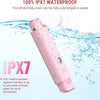 Tondeuse Bikini Femme 2en1 Rechargeable Etanche IPX7 Rasoir Pubien Humide/Sec Epilation Lisse
