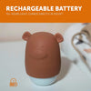 Veilleuse Bébé Automatique avec Détecteur de Crépuscule – Rechargeable Autonomie 70h | Mode Voyage | Lampe de Nuit Portable pour Enfants