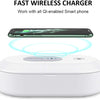 Boite Sterilisateur UV LED Bacterie Virus Chargeur Induction Portable Smartphone