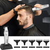 Tondeuse à cheveux professionnelle pour homme, tondeuse à barbe sans fil sans fil, tondeuse de barbier rechargeable par USB