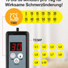 lampe Chauffante Non Rayonnante 150W Physiothérapie Emotionnelle SAD Température Réglable avec Minuterie