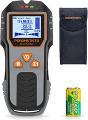 Détecteur Mural 6en1 Haute Précision,Profondeur de détection 20-120 mm,Détecte le Métal/Les Tuyaux/Les Tuyaux En Cuivre/Les Fils/Les Objets/Matériaux Magnétiques/Non Magnétiques