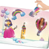 Jeux Megableu Foil Fun-Princesses ET Licornes-Loisirs Enfants-Activité créative et ludique-A partir de 4 Ans