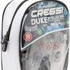 Cressi Duke Masque Complet Intégral Snorkeling Tuba Dry Mixte Adulte Taille M/L TRANSPARENT/NOIR