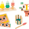 Coffret Jouet en Bois Enfant Bébé 36 Mois Jeux Développement Apprentissage