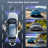 Dashcam Rétroviseur 9.66" 1080P avec 150° Grand Angle, G-Capteur, Enregistrement Boucle, Vision Nocturne, Moniteur Stationnement, Arrière Étanche, avec Carte 64 Go