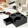 Station de Bourrage D'espresso, Boîte à Expresso Amovible et Station de Bourrage, Organisateur D'espresso 10 en 1 Compatible avec Les Presse Expresso 51, 54, 58 mm