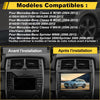Autoradio 6Go+128Go Android 13 pour Mercedes-Benz Vito Viano Sprinter W639/Classe B W245 W169 avec 4G Carplay 9 Pouces Écran Tactile avec GPS Android Auto/WiFi/RDS/FM/SWC/Aide au Parking