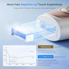 Epilateur Lumiere Pulsée IPL Refroidissement Saphir 9 Niveaux Epilation Definitive Corps Visage Aisselle Jambe Maillot
