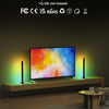 Lampe LED TV, Gaming Smart LED Barres RGB avec Modes Scène, Modes Musique synchronisation musicale, Light Connectée avec App & Télécommande, 42cm