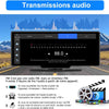 Carplay Voiture & Android Auto,10,26” Écran Carplay avec Dashcam Avant 4K, Caméra Arrière 1080P Inclus, Commande Vocale, BT/GPS/FM/AUX