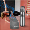Thermos Isotherme Voyage Acier Inox 750ml Enceinte Portable Bluetooth Integree GRIS