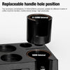 Station de Bourrage D'espresso, Boîte à Expresso Amovible et Station de Bourrage, Organisateur D'espresso 10 en 1 Compatible avec Les Presse Expresso 51, 54, 58 mm