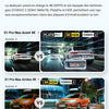 Dashcam Voiture S1 Pro Max 4K+4K Starvis 2 Avant et Arrière, Caméra embarquée 5G Wi-FI Dash Cam GPS 360° HDR Tampon Surveillance de stationnement,Contrôle Vocal Français,LTE en Option Max 1To