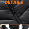 Gilet Sans Manche Veste Hivernale Lavable et Chaude Moto Ski Randonnée Camping Taille S