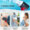 Défroisseur vapeur 2 en 1 avec diffuseur d'odeur - 1200W, 200ML, convient a tous les tissus