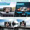 Caméra Voiture Bébé pour 2 Enfants : Écran IPS 7 Pouces avec Deux Caméras pour Siège Auto, Écran Partagé, Vision Nocturne, HD 1080P - Caméra Arrière Facile à Installer