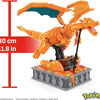 Pokémon Construction Figurine Articulée Authentique Dracaufeu En Mouvement 1663 Pièces 28cm