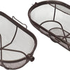 Panier à rôtisserie Broche 10/12mm Barbecue Viande Légumes Poisson Crustacés NOIR