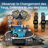 Robots pour Enfants, 5 en 1 Robot Jouet avec App & Télécommande, Robotique Programmable STEM (435 pièces)