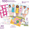 Loisirs Creatifs Enfant Mode Boutique Poupee En Papier Creation Tenue Jeux Fille