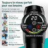 Pistolet de Massage Musculaire Avec 20 Vitesses Réglables Masseurs Électriques Portables, 8 Embouts pour Tissus Profonds, Épaules, Dos et Corps Entière Appareil de Massage