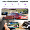 Dashcam Voiture S1 Pro Max 4K+2.5K Starvis 2 Avant et Arrière, Caméra embarquée 5G Wi-FI Dash Cam GPS 360°HDR Tampon Surveillance de stationnement,Contrôle Vocal FrançaisLTE en Option Max 1To