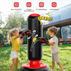 Sac De Frappe pour Enfants avec Gants De Boxe, 66 Pouces Sac De Boxe Gonflable pour Enfants, Cadeaux pour GarçOns Et Filles De 6 à 12 Ans