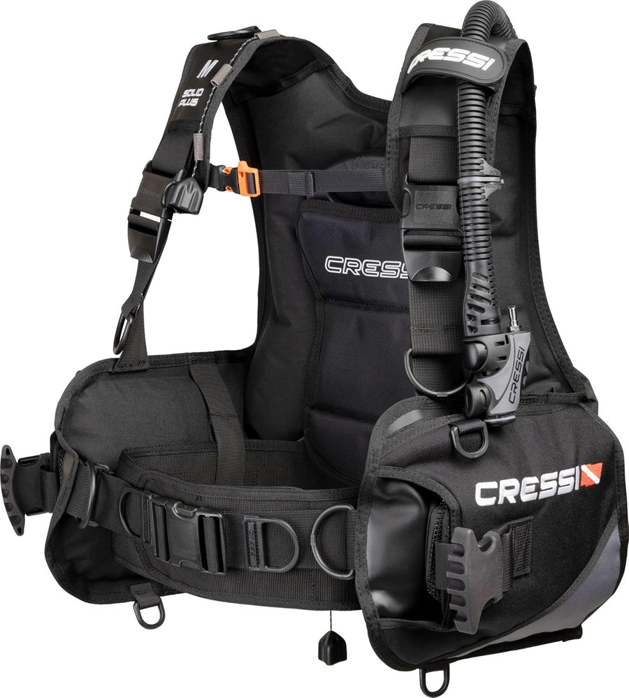 CRESSI Solid Plus Gilet Stabilisateurs de Plongée (BCD/GAV) Mixte Taille M