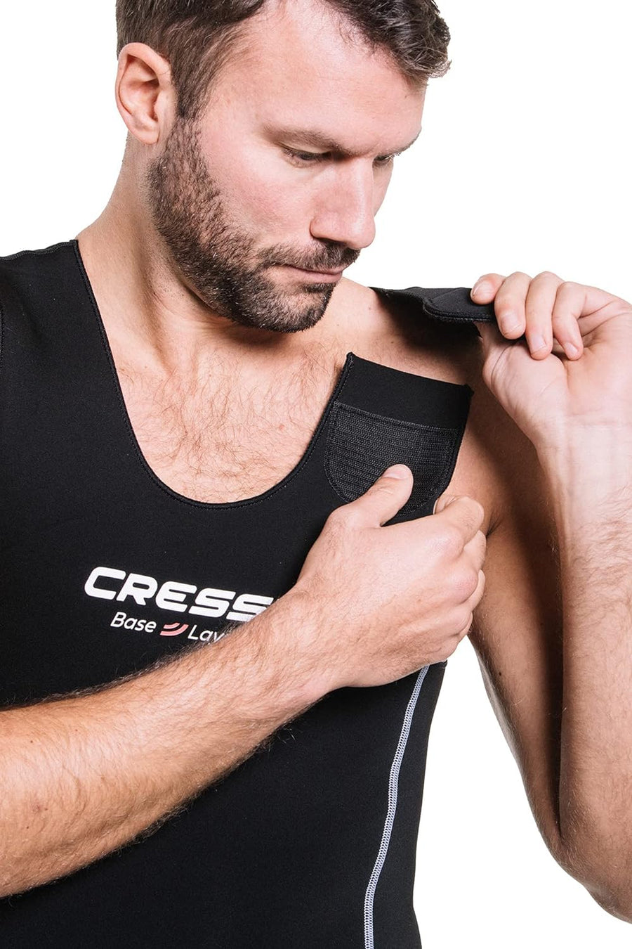 Sous-Combinaison Néoprène 2,5mm CRESSI Apnée Plongée Natation Confortable Protection Thermique Léger Pratique Taille M NOIR