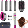 Brosse Soufflante Air Styler: 6 en 1 Magic Twist Cheveux Air Styler Sèche Cheveux Sèche-cheveux Ionique Haute Vitesse pour Bouclage, Coiffage, Séchage, Lissage, Volume