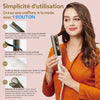 Fer à Boucler Boucleur Cheveux Automatique Ion Négatif Température Réglable 180°- 230°C BLANC