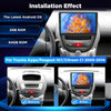 Autoradio Android pour Toyota Aygo/Peugeot 107 / Citroen C1 2005–2014, Écran Tactile 10 Pouces, CarPlay & Android Auto sans Fil, NaviGPS, WiFi, DSP, Compatible Caméra AHD/OBD/Dab