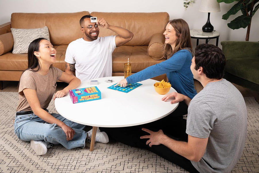 Asmodee - T'AS Quoi en TÊTE ? - Exploding Kittens - Jeux de société - Jeu de Lettres et Mots - Ambiance coopérative ou compétitive - 10 Ans et + - 3 Joueurs et + - 15 Min - Version Française