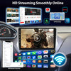 Autoradio Android pour Toyota Aygo/Peugeot 107 / Citroen C1 2005–2014, Écran Tactile 10 Pouces, CarPlay & Android Auto sans Fil, NaviGPS, WiFi, DSP, Compatible Caméra AHD/OBD/Dab